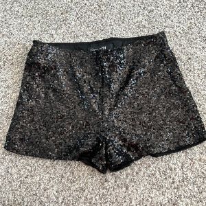 Forever 21 Sequins black shorts